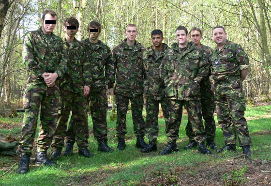 Volunteers from 34 and 58 Sqns RAF Regiment
